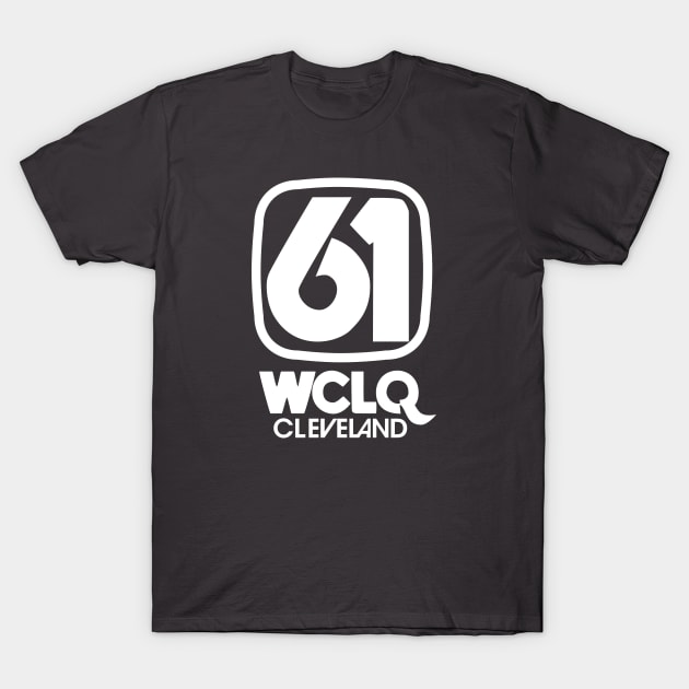 Channel 61 WCLQ Cleveland Retro TV T-Shirt by carcinojen